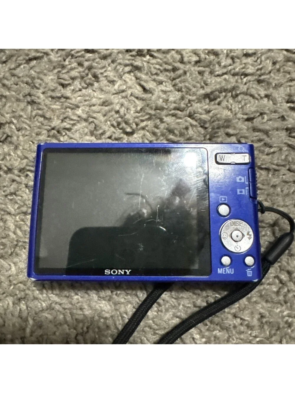 Sony Cyber-Shot DSC-W330 Blue 14.1MP Compact Camera Tested Screen Freezes Read